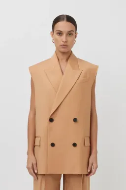 Camilla and Marc Renata Vest and Pant Set Rosewood Pink Size 8-10 for rent on The Volte - image 4