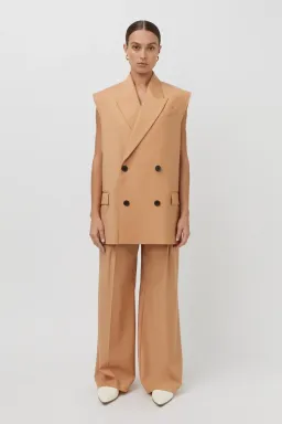 Camilla and Marc Renata Vest and Pant Set Rosewood Pink Size 8-10 for rent on The Volte - image 1