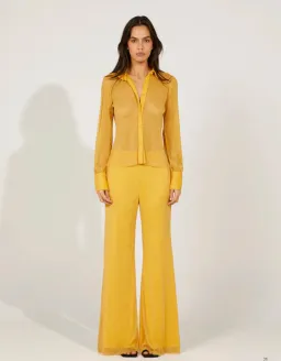 Alice McCall Elodie Top and Pants Set Yellow Size 10 for rent on The Volte - image 1