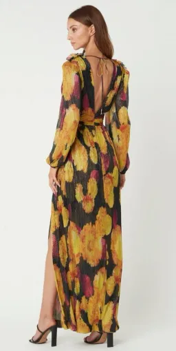 Rebecca Vallance Astoria Long Sleeve Gown Multi Size 10 for rent on The Volte - image 3
