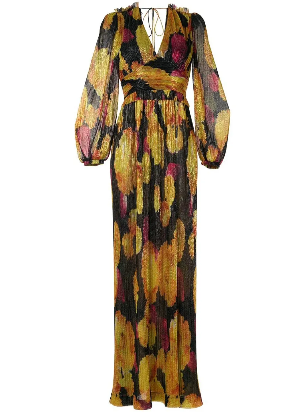 Rebecca Vallance Astoria Long Sleeve Gown Multi Size 10 for rent on The Volte - main image