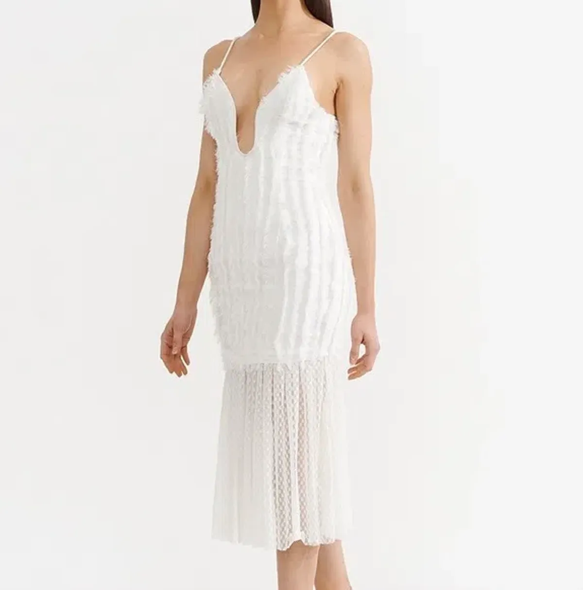 Asilio Hope For Heaven Dress White Size 8 for rent on The Volte - main image