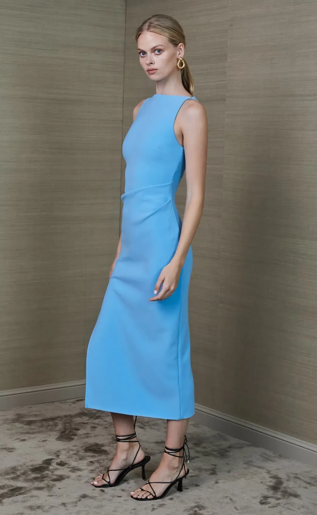 Bec & Bridge Arlette Dress Blue Size 6 for rent on The Volte - main image