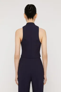 Scanlan Theodore Tailored Waistcoat & Pant Set Navy Size 4 for rent on The Volte - image 3