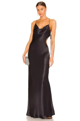 LPA Amali Gown in Black Size 6 for rent on The Volte - image 1