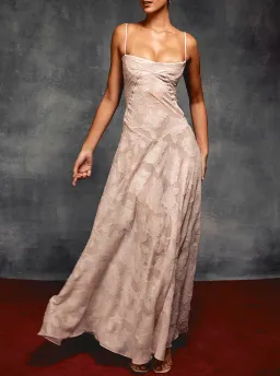 House of CB Seren Corset Lace Back Maxi Dress Pink Size M / Au 10 for rent on The Volte - image 1