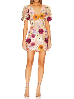 Elliatt Rosalind Mini Dress Floral Size S / Au 8 for rent on The Volte - image 1
