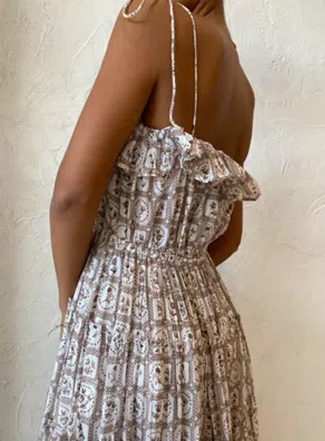 Palm Noosa With Love From Dress Print Size 12 for rent on The Volte - main image