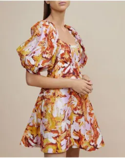 Acler Octavia Mini Dress Floral Size 12 for rent on The Volte - image 2