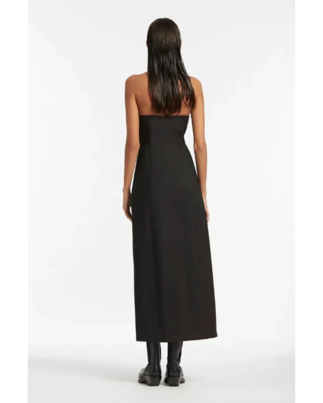 Sir The Label Marco Strapless Dress Black Size 2 / AU 10 for rent on The Volte - main image