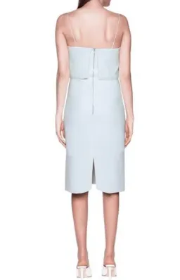 Dion Lee Blue Column Midi Dress Blue Size AU 6 for rent on The Volte - image 3