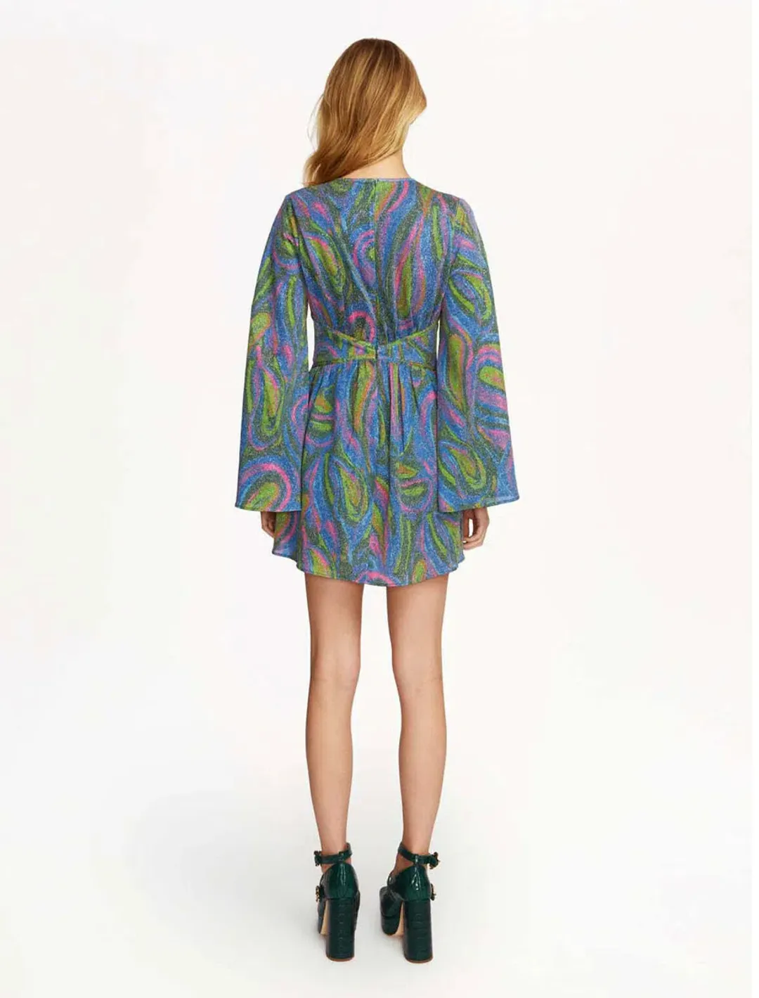 Alice McCall Swan Lake Mini Dress Bllue Size AU 8 for rent on The Volte - main image