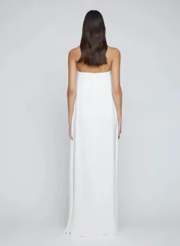 Anna Quan Delfina Gown Ivory White Size AU 10  for rent on The Volte - image 4