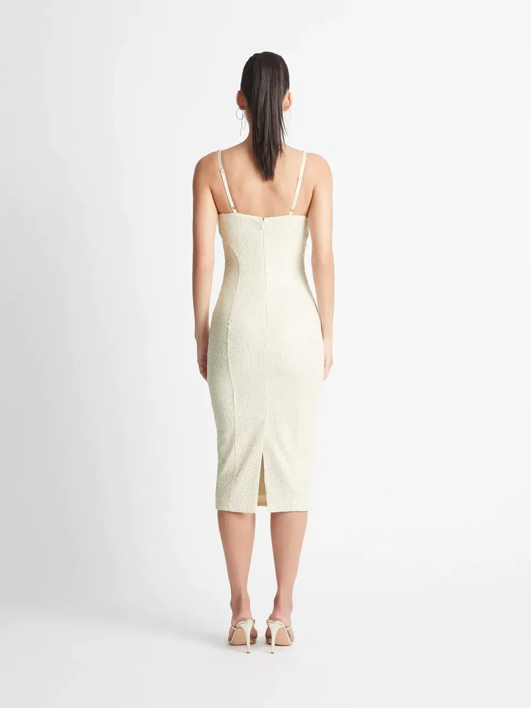 Sheike Monte Carlo Dress Cream Size AU 8 for rent on The Volte - main image