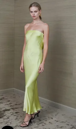 Bec & Bridge Citrus Sweetie Dress Green Size AU 6 for rent on The Volte - image 1