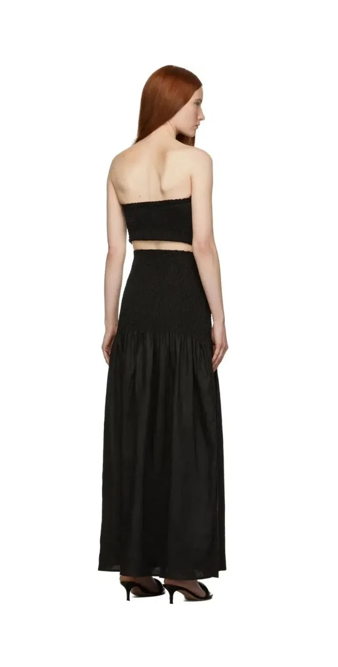 Sir The Label Strapless Madelyn Dress Black Size AU 8 for rent on The Volte - main image