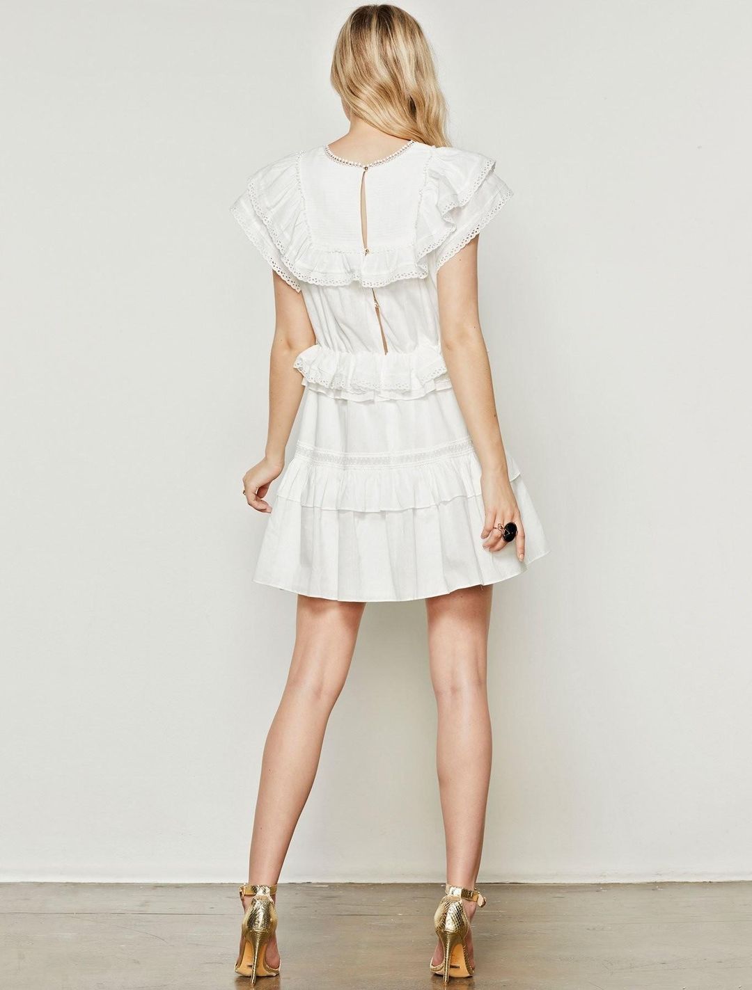 Stevie May Bronte Frill Mini  for rent on The Volte - main image