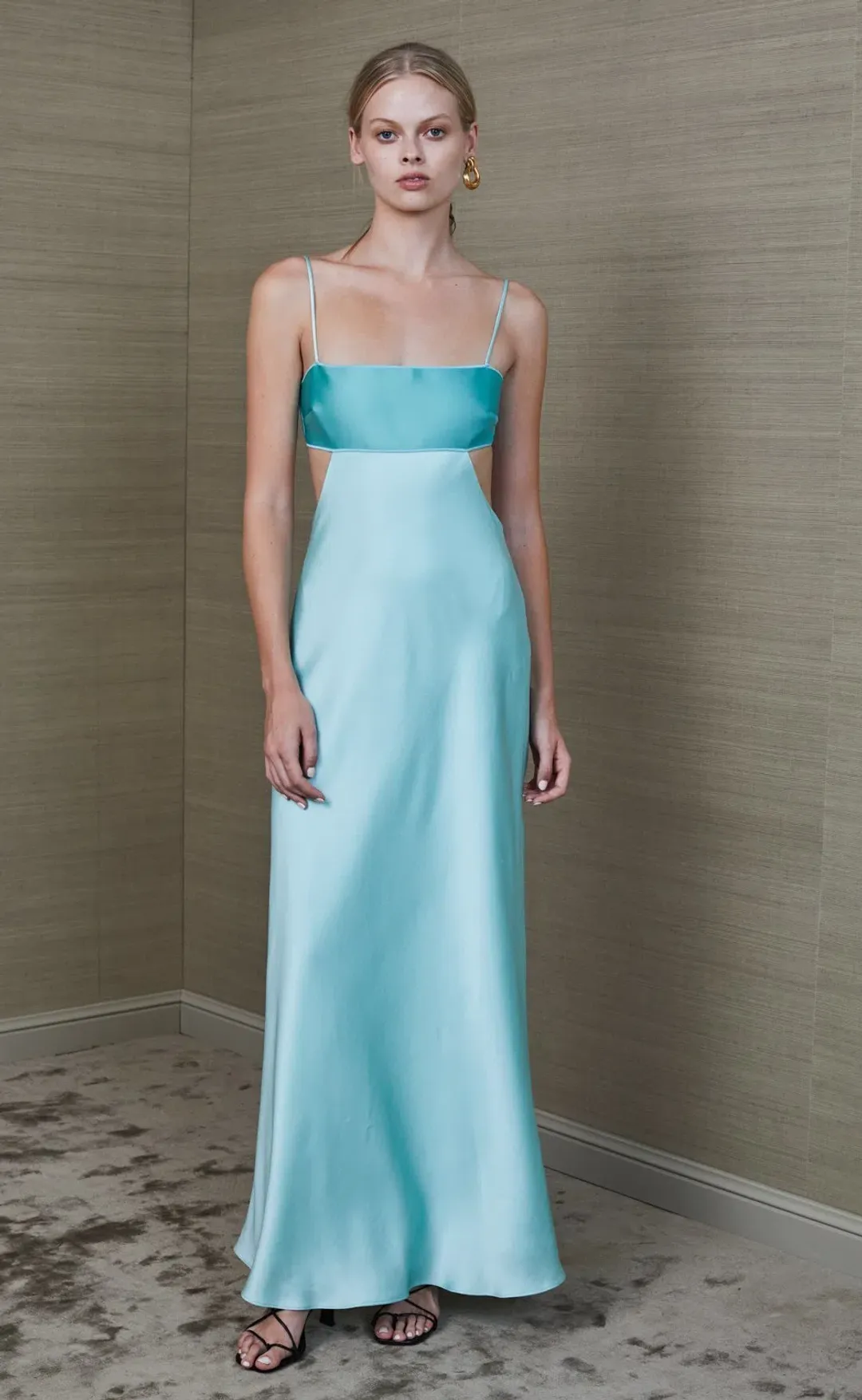 Bec & Bridge Agatha Dress Blue Size AU 10 for rent on The Volte - main image