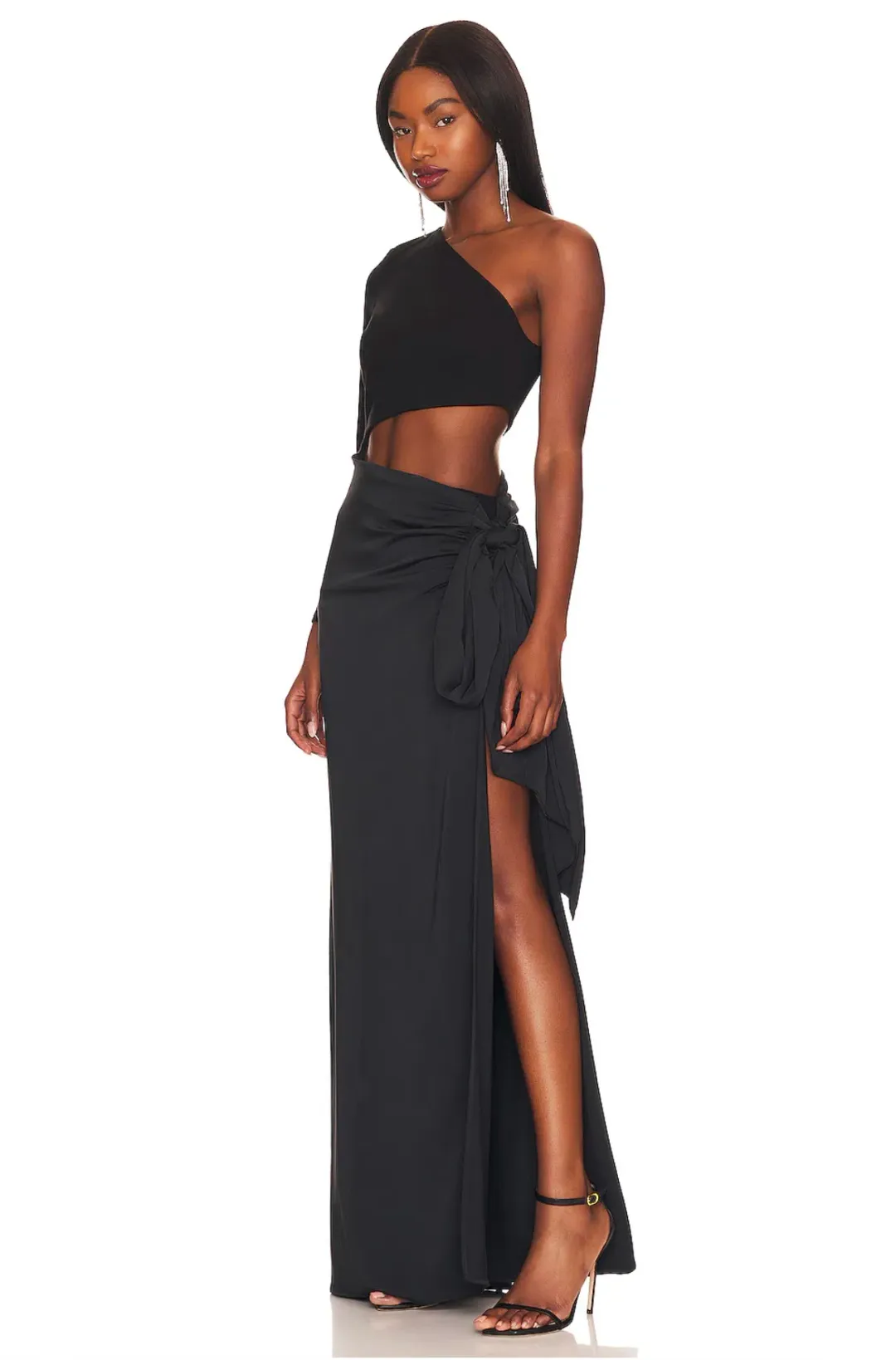 Lovers & Friends Amelie Gown Black Size AU 8 for rent on The Volte - main image