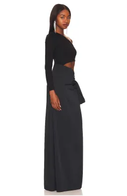 Lovers & Friends Amelie Gown Black Size AU 8 for rent on The Volte - image 2