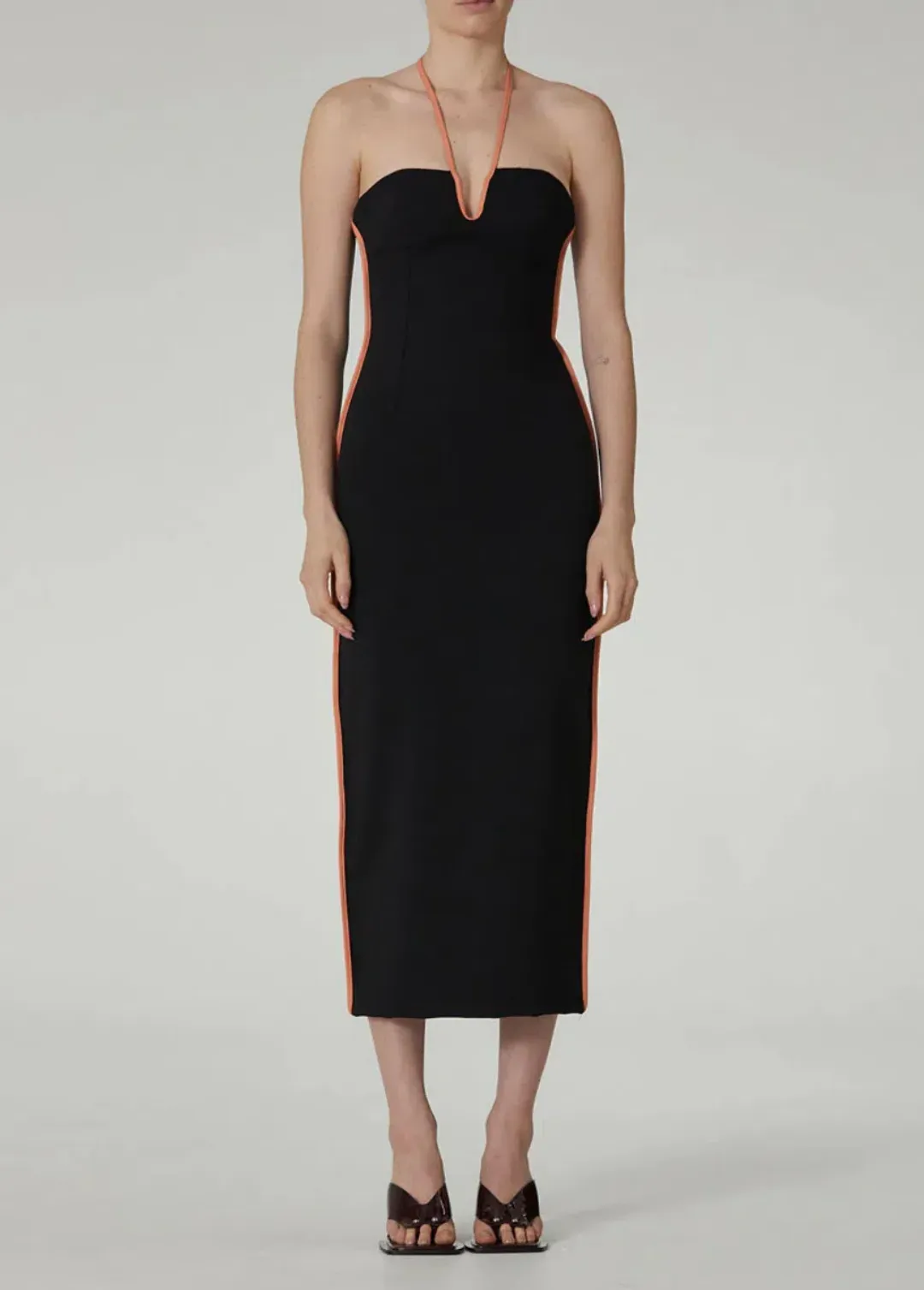 Paris Georgia Nassia Dress Black Size 6  for rent on The Volte - main image
