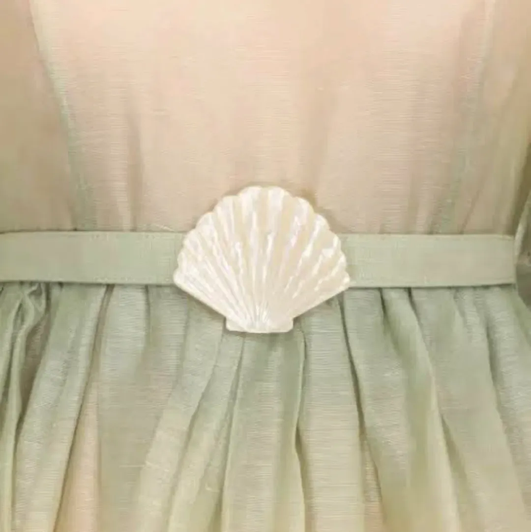 Zimmermann Postcard Puff Sleeve Midi Dress Ombre Watermelon Size 0P /Au 6 for rent on The Volte - main image