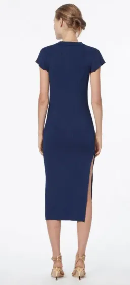 MANNNING CARTEL MVP KNIT POLO DRESS NAVY SIZE XS for rent on The Volte - image 2