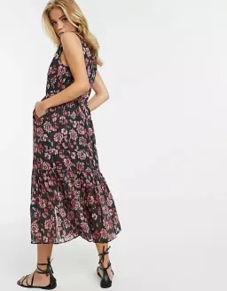 Stevie May Dakota Midi Dress Floral Size XS  for rent on The Volte - image 3