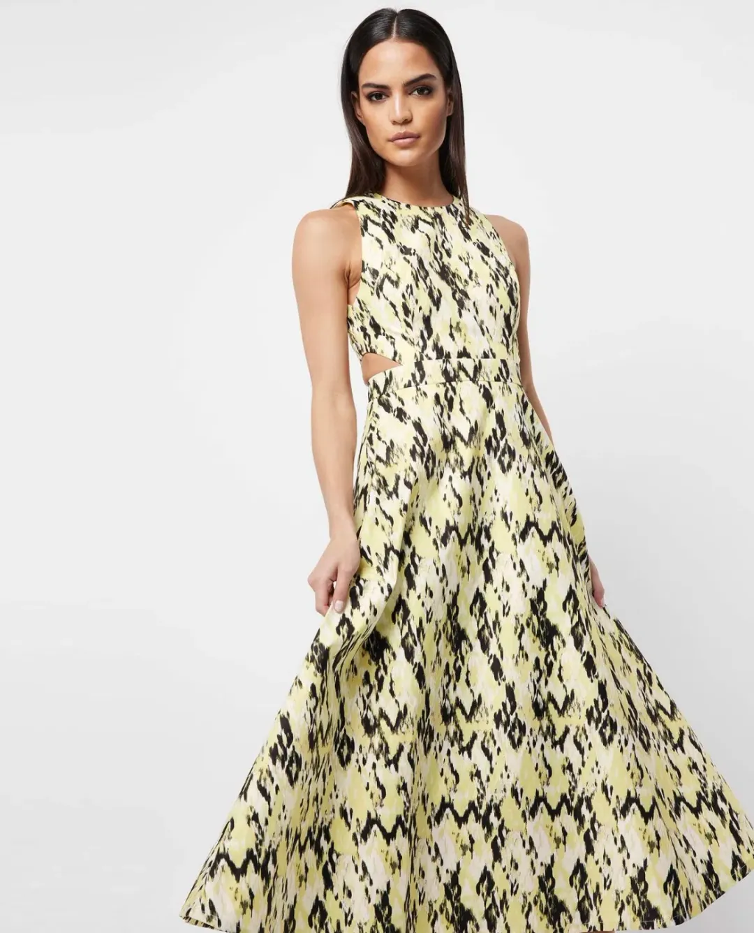 Mossman The Resemblance Maxi Dress Multi Size 14 for rent on The Volte - main image
