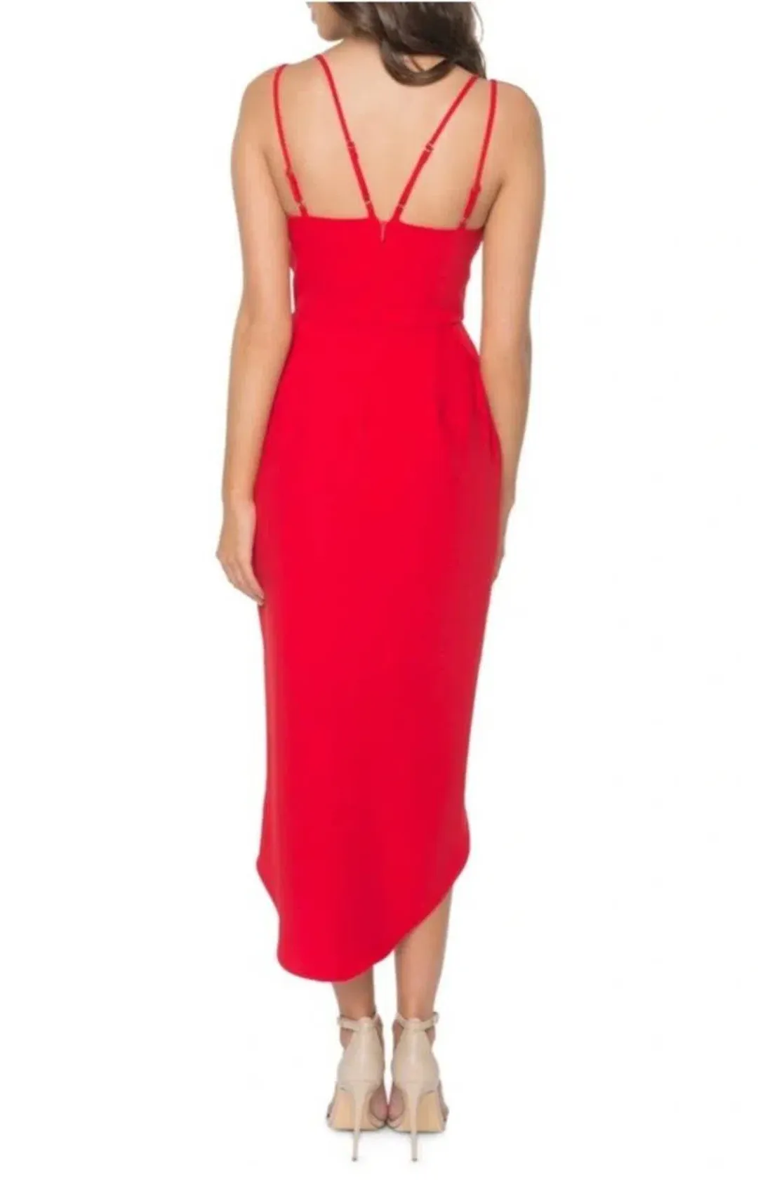 Pilgrim My Last Word Dress Red Size AU 8 for rent on The Volte - main image