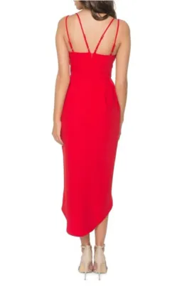 Pilgrim My Last Word Dress Red Size AU 8 for rent on The Volte - image 3