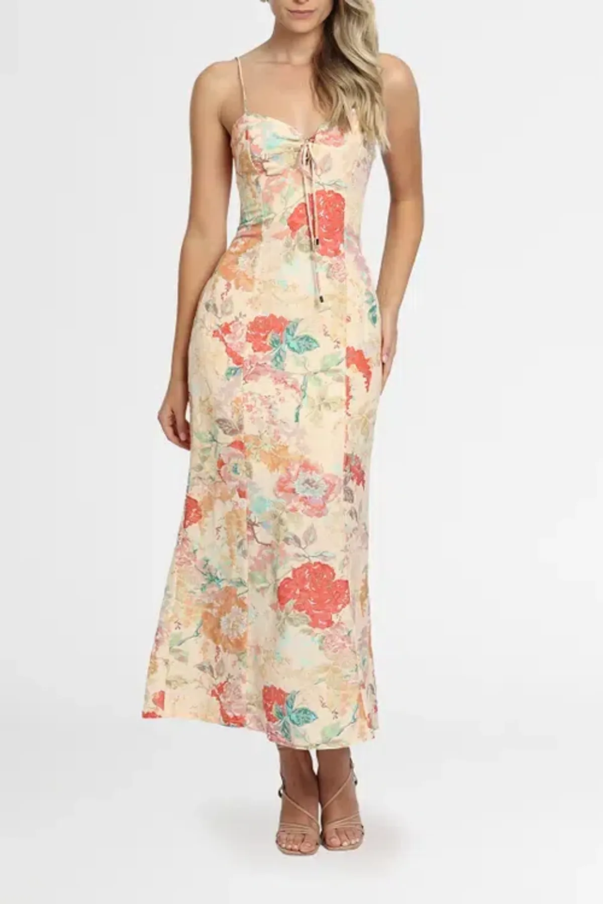 Significant Other Salvador Dress in Picnic Peonies Size 6 for rent on The Volte - main image