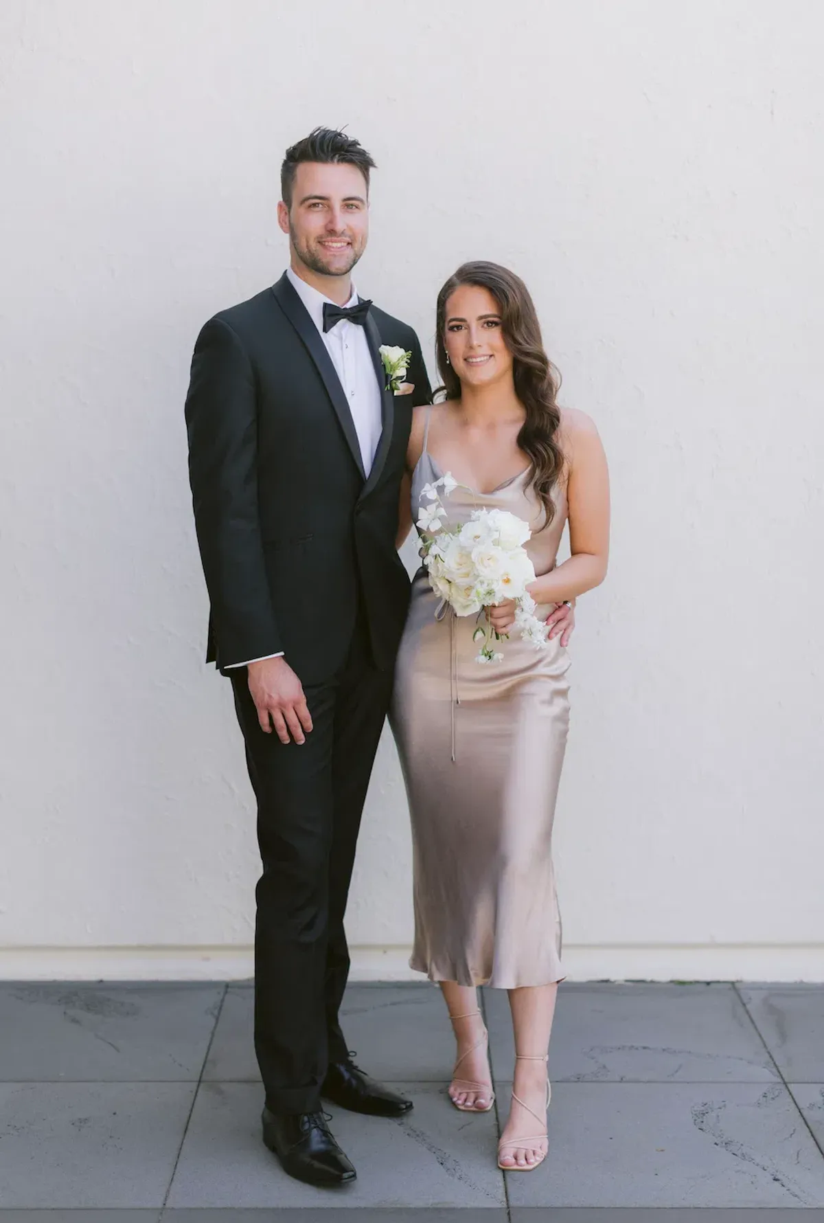 Shona Joy La Lune Bias Cowl Midi Dress in Gold Size 8 for rent on The Volte - main image