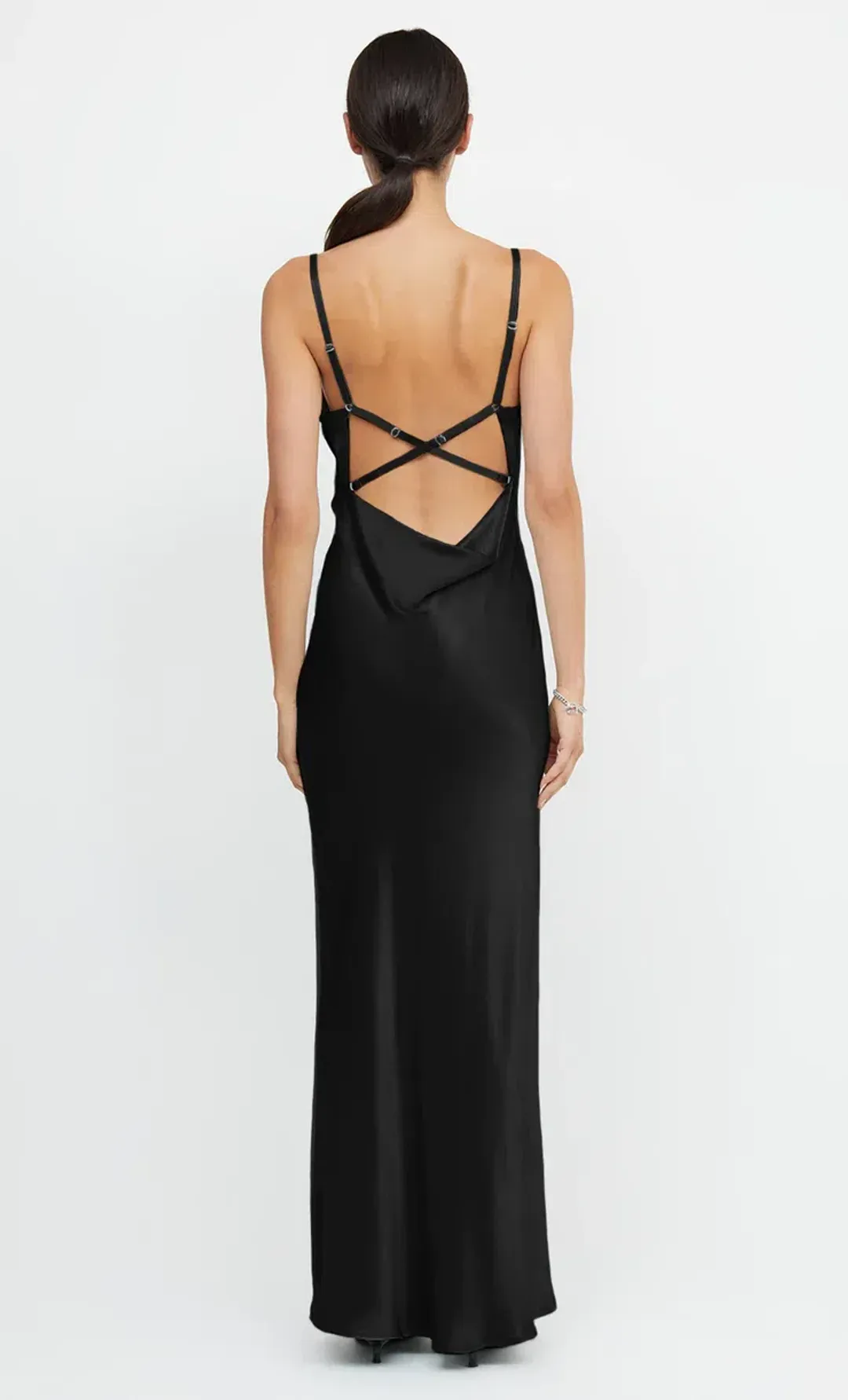 Bec & Bridge Malia Maxi Dress Black Size 8  for rent on The Volte - main image