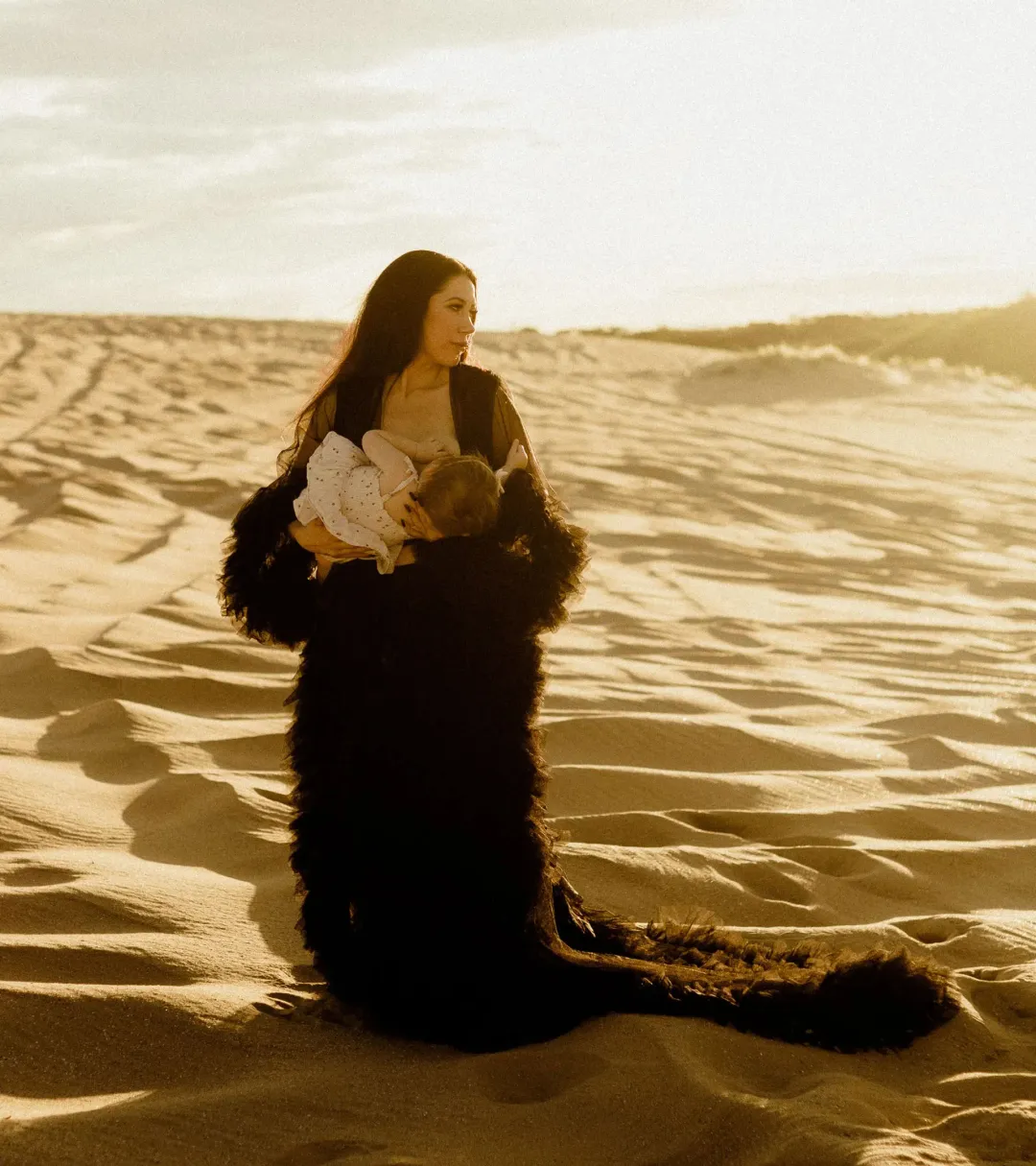 Gigi Tulle Robe in Black One Size for rent on The Volte - main image