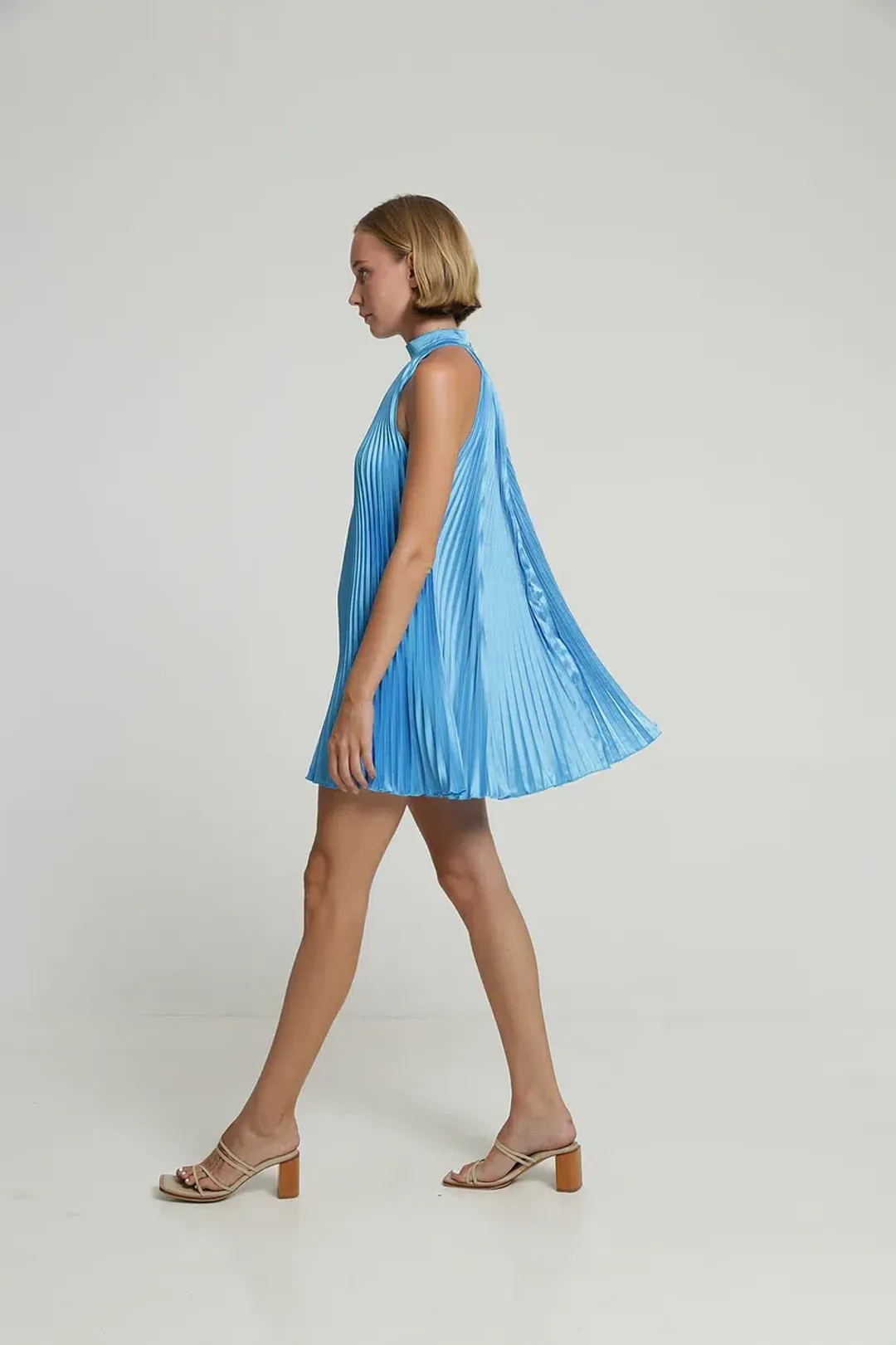 L'Idee Amour Mini Dress in Cloud Blue Size 6 for rent on The Volte - main image