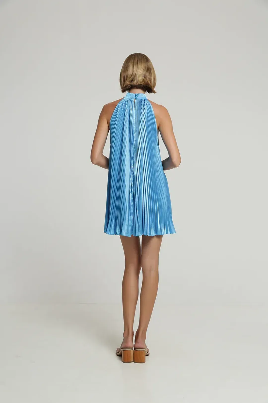 L'Idee Amour Mini Dress in Cloud Blue Size 6 for rent on The Volte - main image