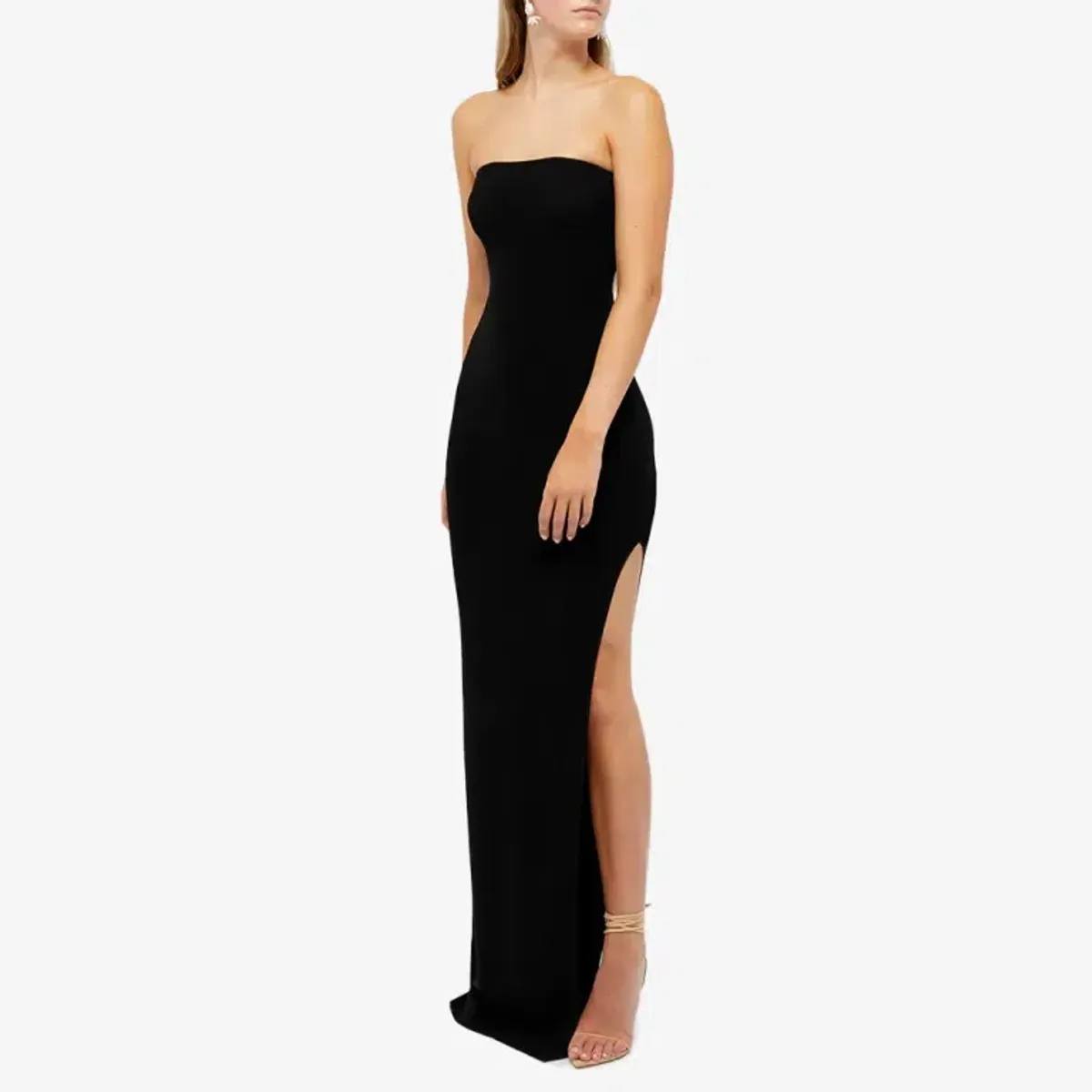 Aya Muse Alder Dress Black Size 6  for rent on The Volte - main image