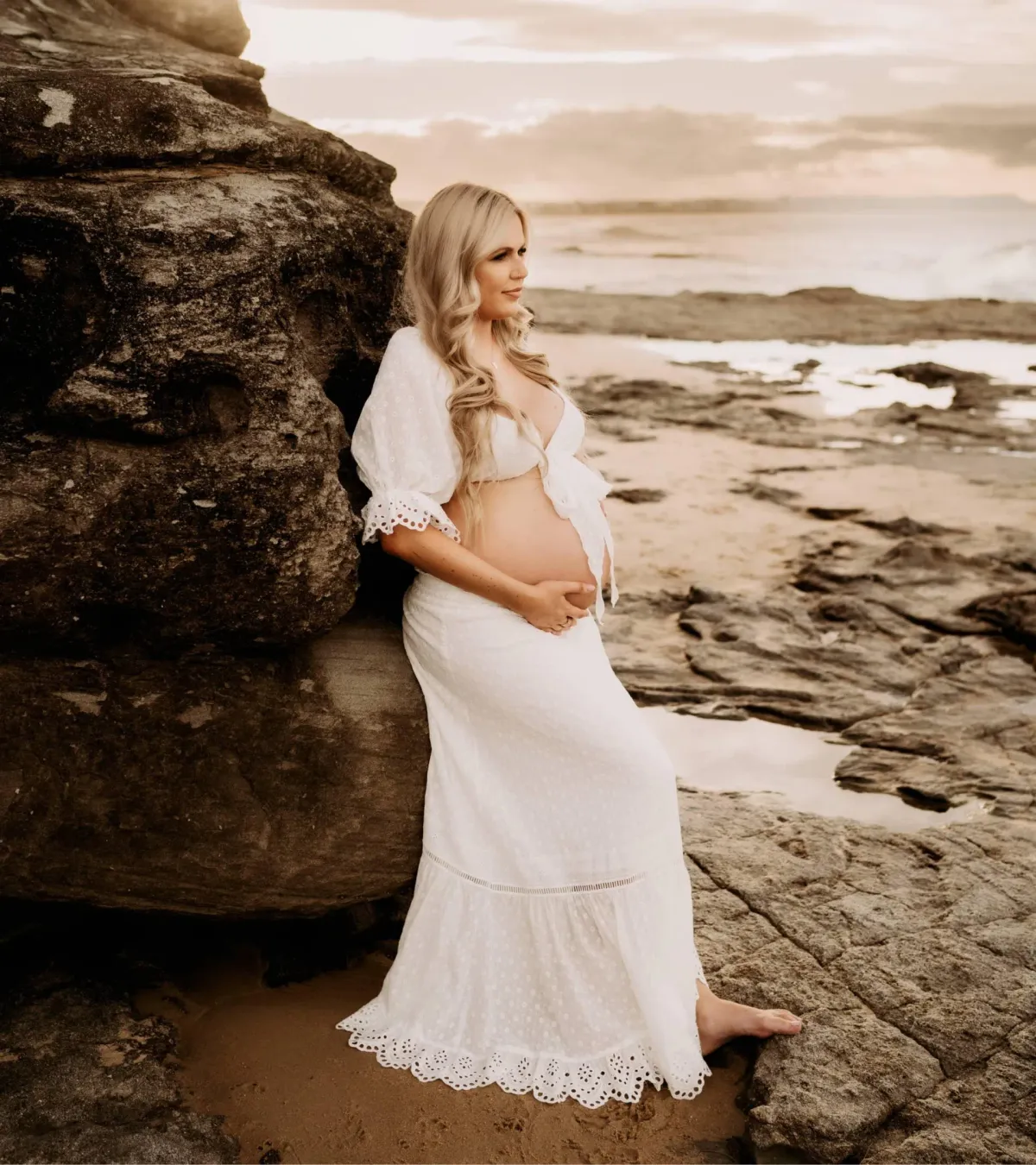 Spell & The Gypsy Daisy Chain Two Piece Set White Size S / AU 8 for rent on The Volte - main image