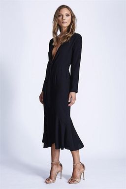 Maurie & Eve Joele Dress Black Size 8 for rent on The Volte - image 1