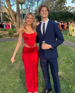 House Of CB Edetta Corset and Colette Skirt Set Red Size S / Au 8 for rent on The Volte - image 6