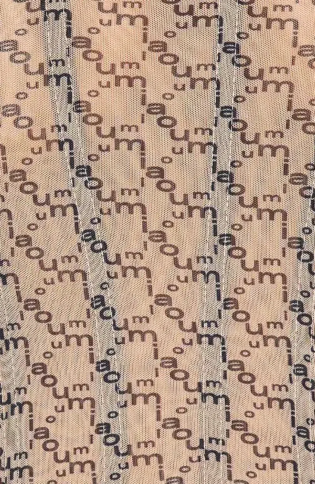 Miaou Peri Corset Nude Monogram Size 10 for rent on The Volte - main image