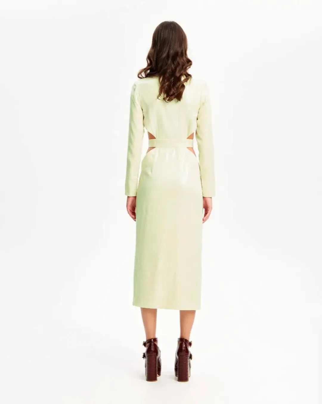 Alice McCall Night SkyMidi Trench Dress Green Size 12  for rent on The Volte - main image