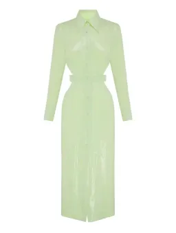 Alice McCall Night SkyMidi Trench Dress Green Size 12  for rent on The Volte - image 4