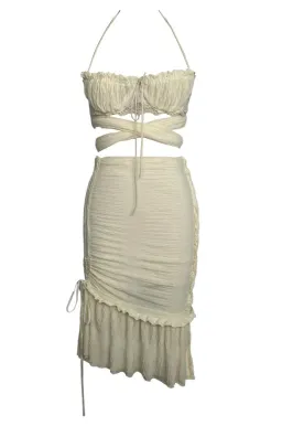 Fait Par Foutch Antoinette Set Cream Size AU 6 for rent on The Volte - image 5