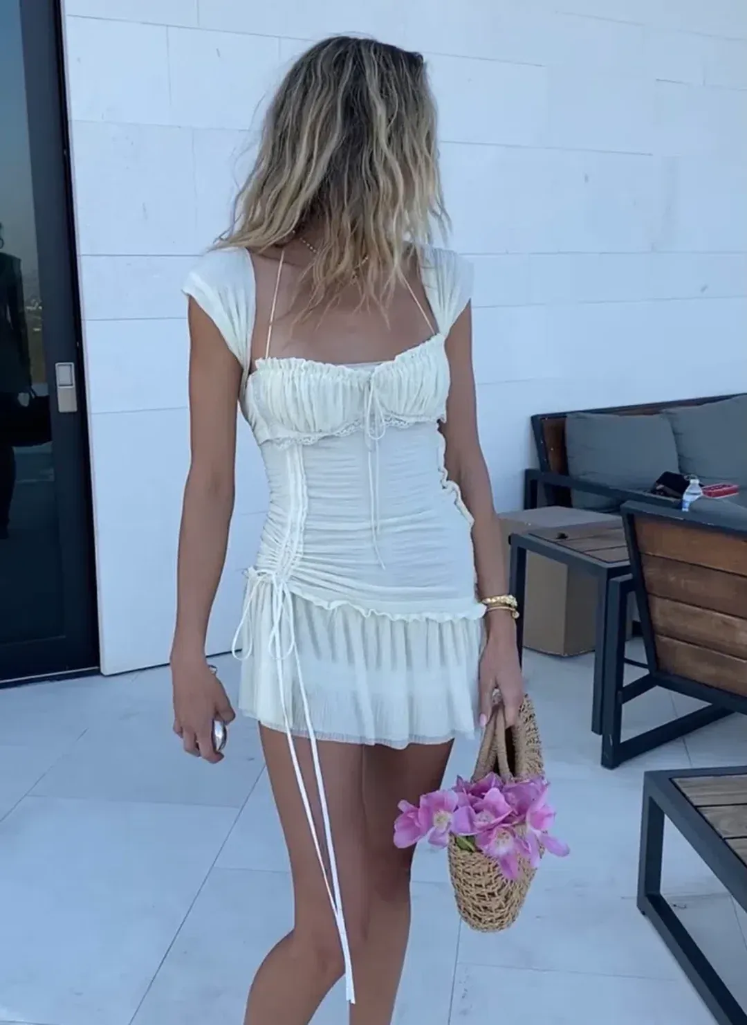 Fait Par Foutch Antoinette Set Cream Size AU 6 for rent on The Volte - main image