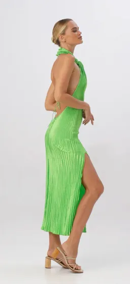 L'Idee Klum Gown Neon Lime Green Size AU 8 for rent on The Volte - image 3