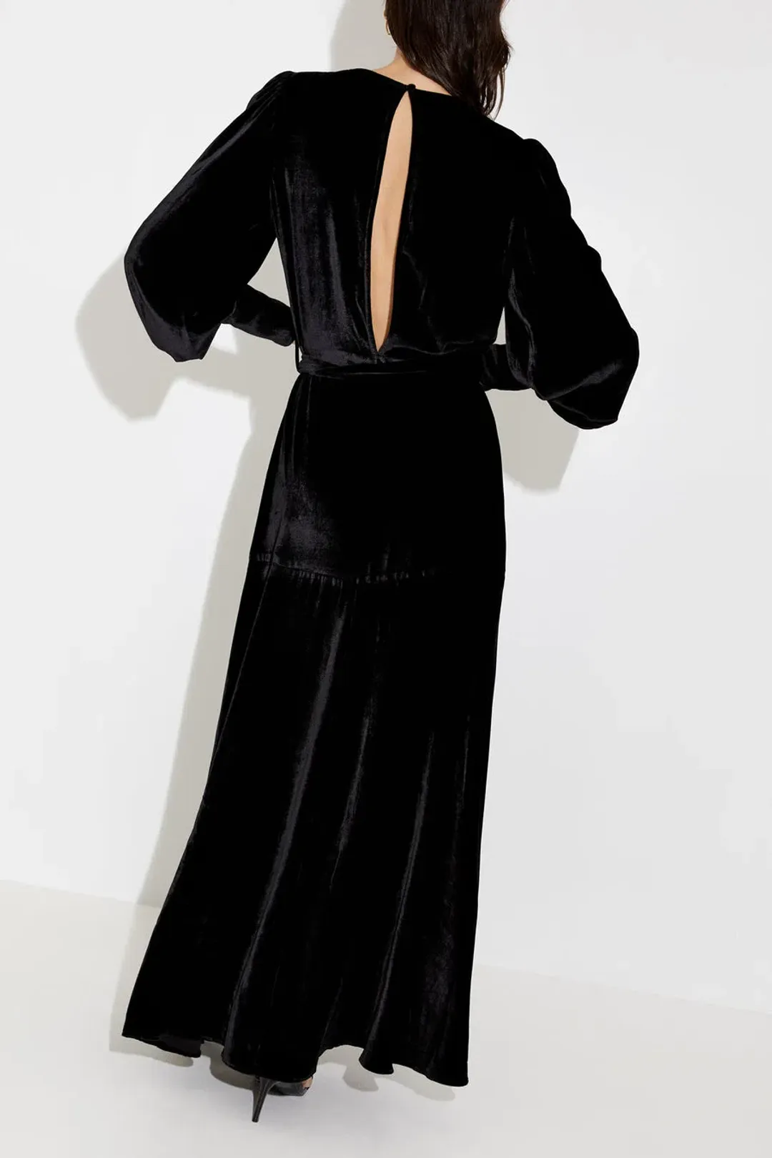 Sleeping with Jacques Sylvia Dress Black Size 12 for rent on The Volte - main image