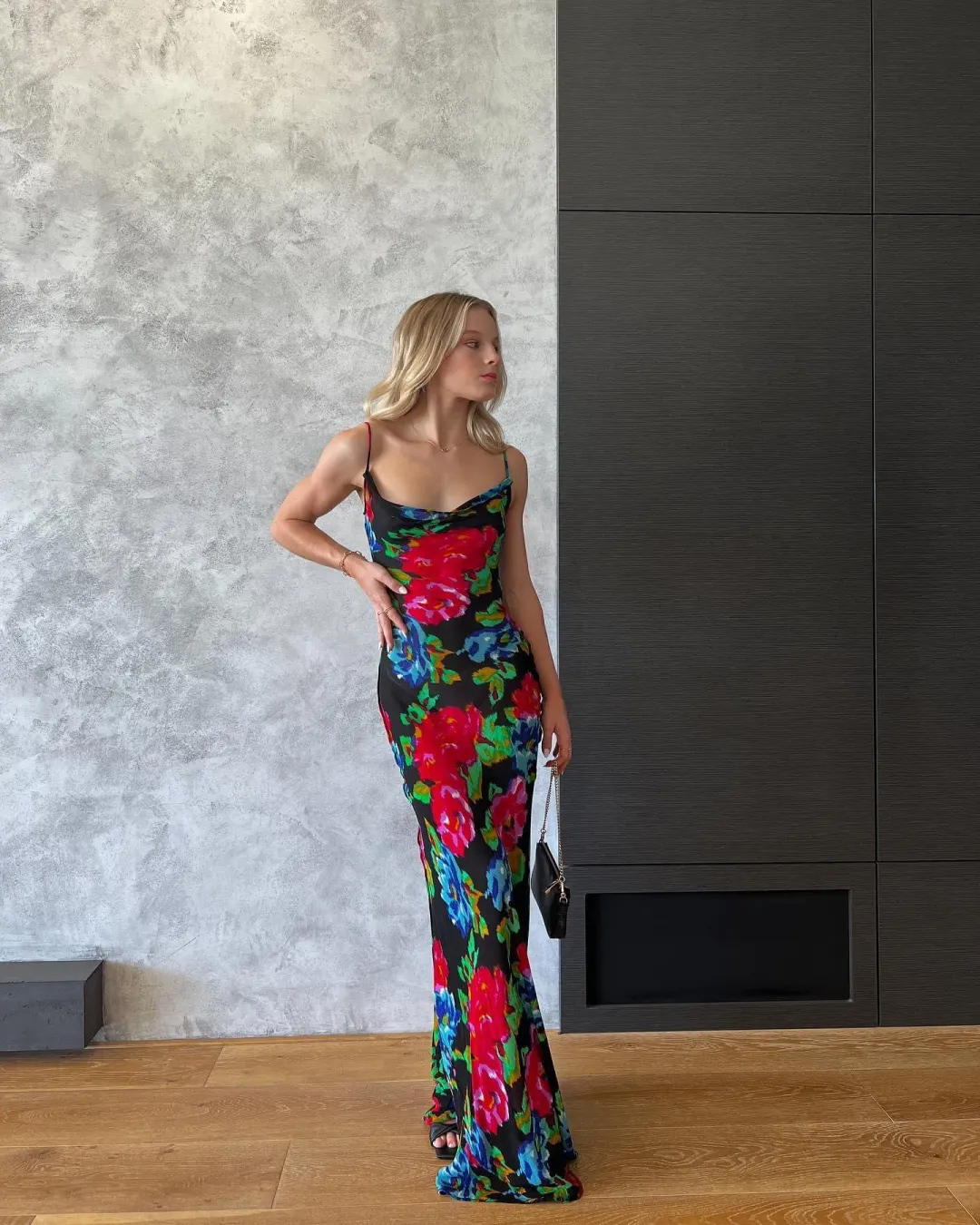 Rat & Boa Casablanca Dress Floral Size S/AU 8 for rent on The Volte - main image