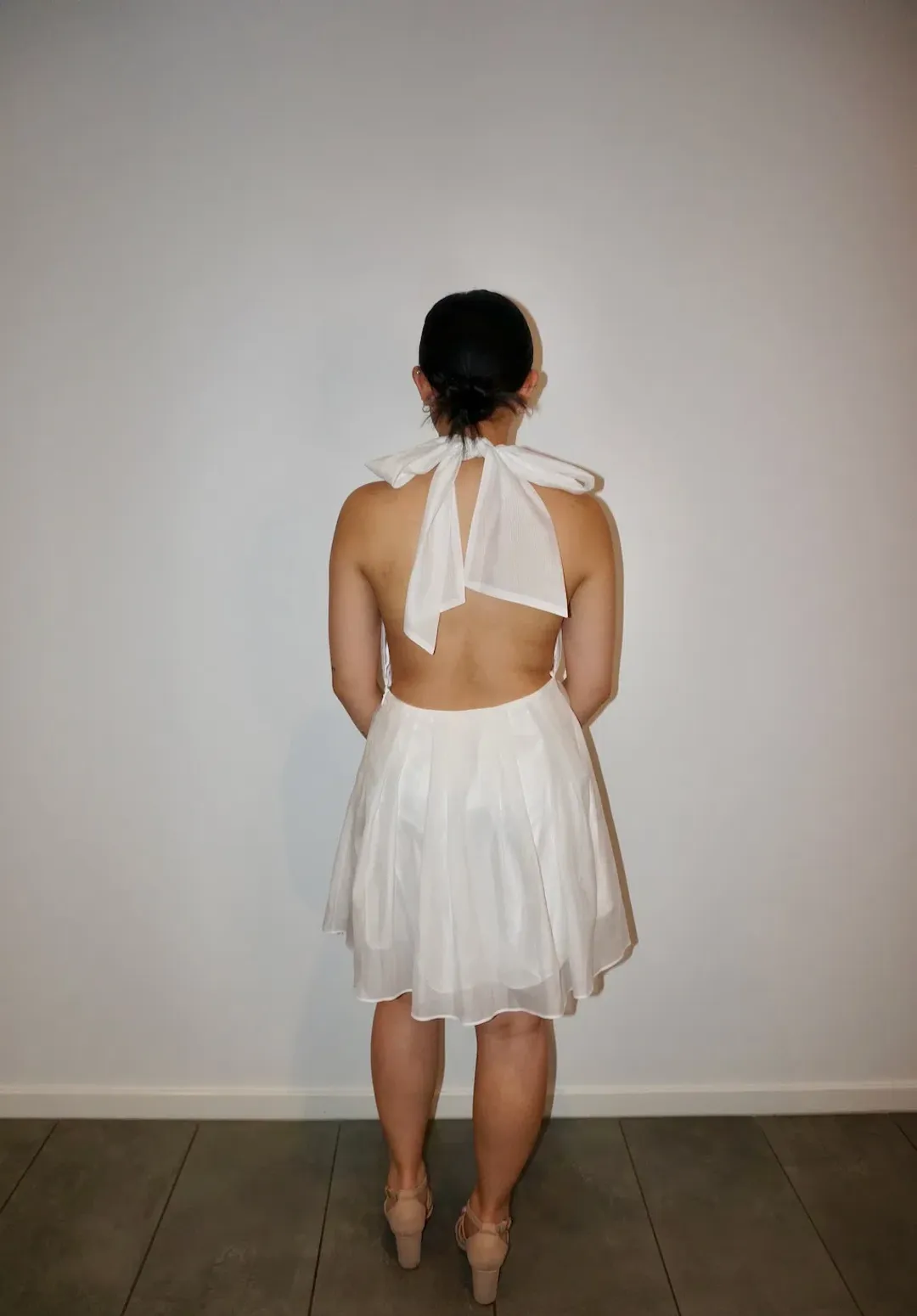 Calia Collection Rosalia Mini Dress White Size 8 for rent on The Volte - main image